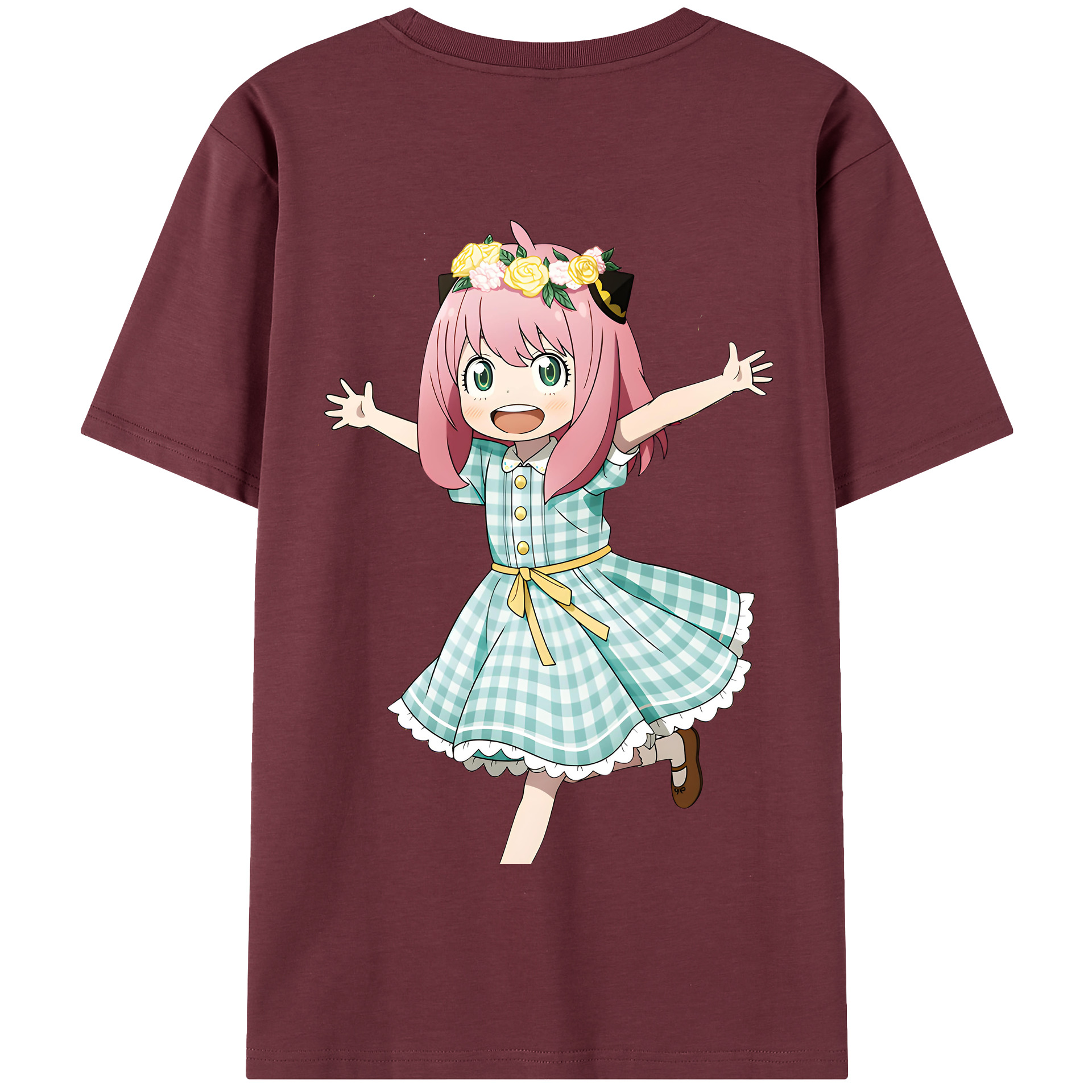 （画像用） SPY×FAMILY间谍家家酒 綿100％半袖Tシャツ（背面プリント）